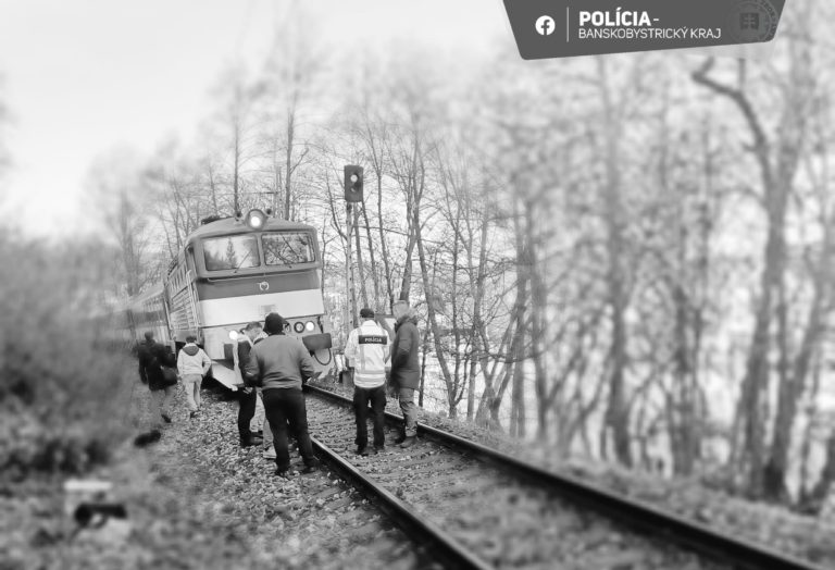 Zrážka vlaku s osobou, Banská Bystrica