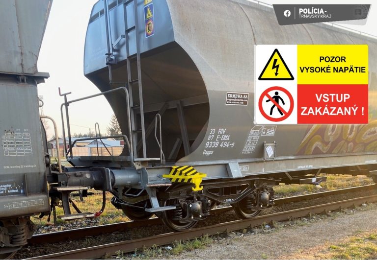 Vagón, vysoké napätie, úmrtie