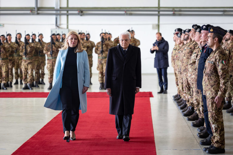PREZIDENT: Prijatie prezidenta Talianska