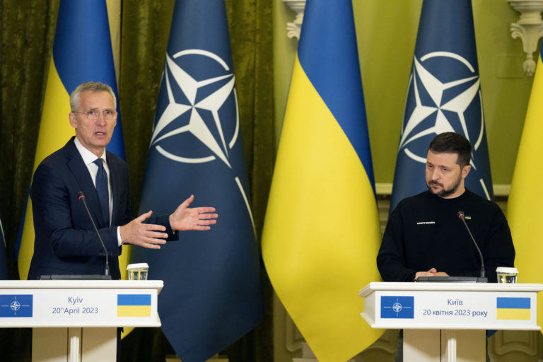 Zelenskyj, Stoltenberg