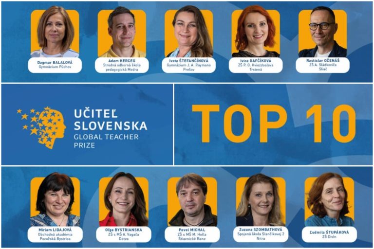 Učiteľ Slovenska, Top 10