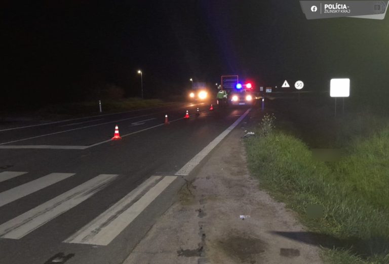 Chodec, tragická dopravná nehoda