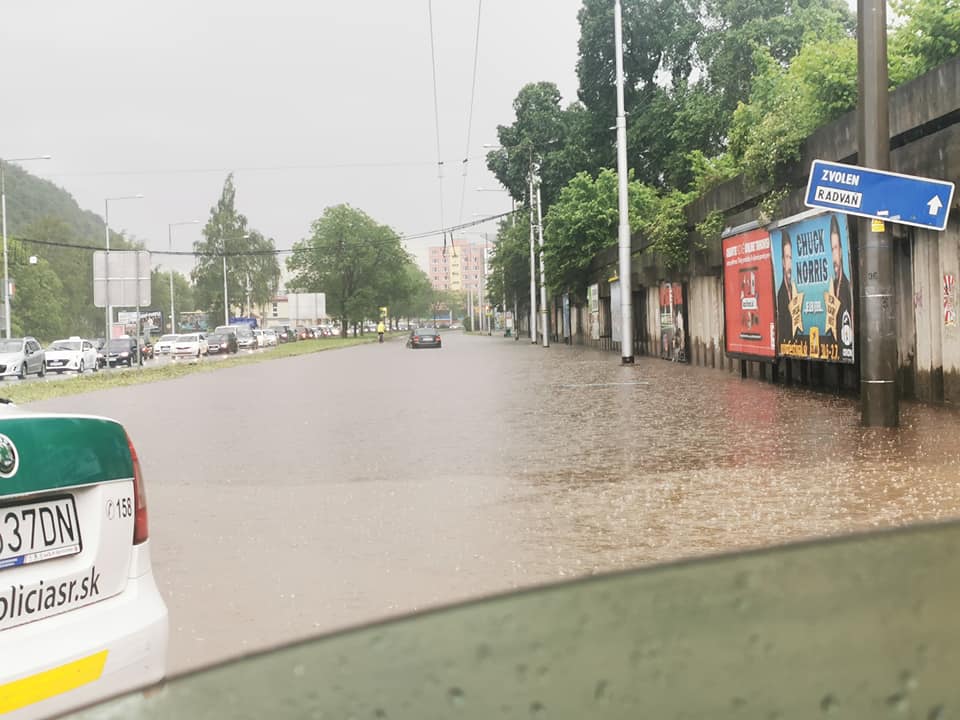 Banská Bystrica, povodne