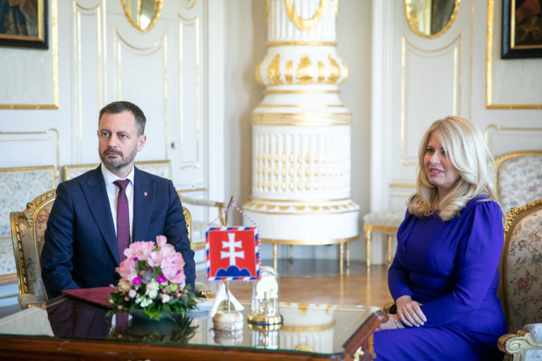 PREZIDENT: Prijatie Eduarda Hegera