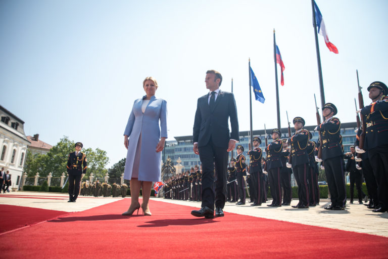 PREZIDENT: Návšteva francúzskeho prezidenta