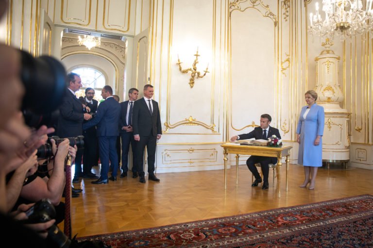 PREZIDENT: Návšteva francúzskeho prezidenta