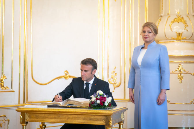 PREZIDENT: Návšteva francúzskeho prezidenta