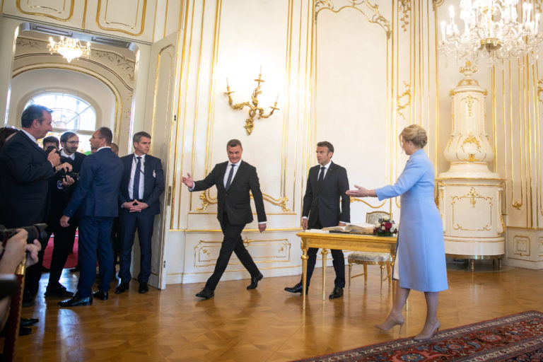 PREZIDENT: Návšteva francúzskeho prezidenta