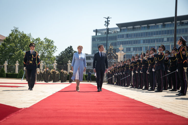 PREZIDENT: Návšteva francúzskeho prezidenta