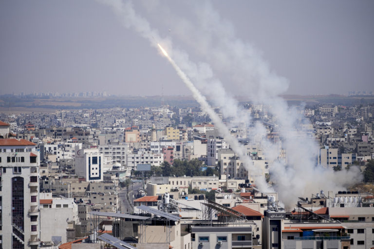 Izrael, Palestína, pásmo Gazy, rakety
