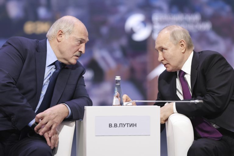 Vladimir Putin, Alexander Lukašenko