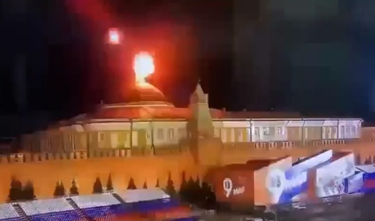 Dron, útok, Moskva