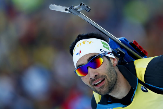 Francúzsky biatlonista Martin Fourcade