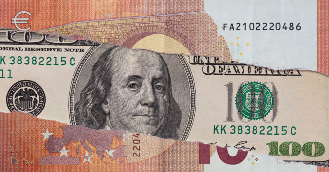 Euro, dolár