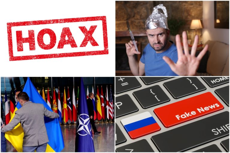 Hoaxy, očkovanie, COVID, NATO