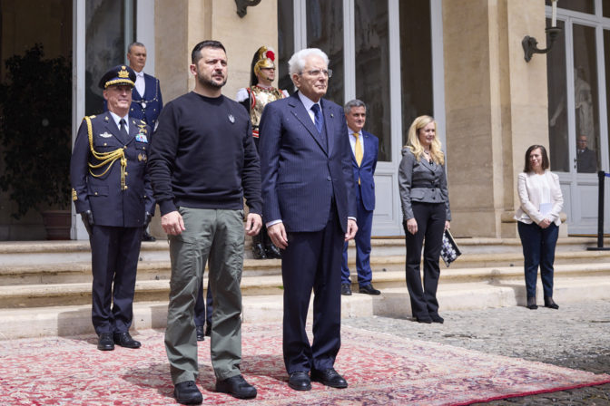 Mattarella, Zelenskyj