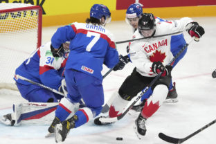 MS v hokeji 2023: Slovensko - Kanada, Samuel Hlavaj, Mário Grman