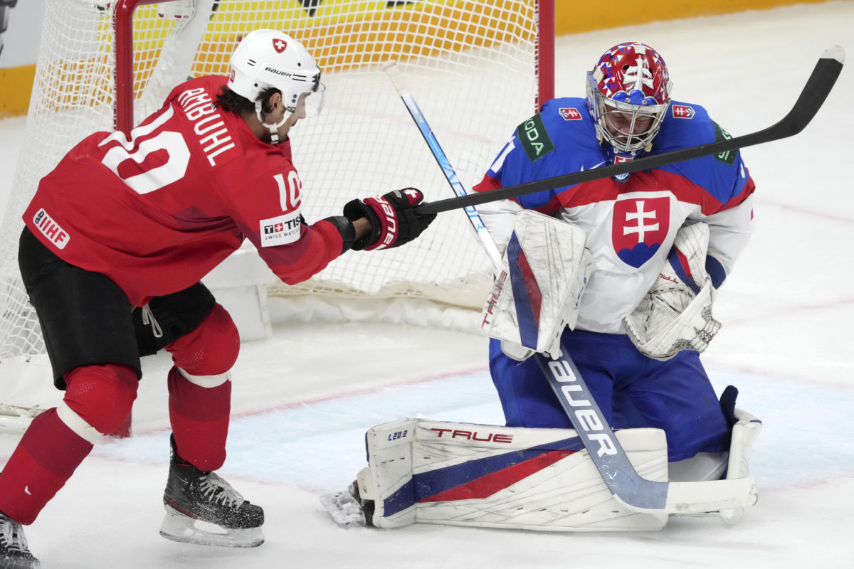 MS v hokeji 2023: Švajčiarsko - Slovensko, Samuel Hlavaj