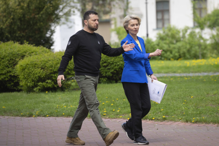 Volodymyr Zelenskyj, Ursula von der Leyen