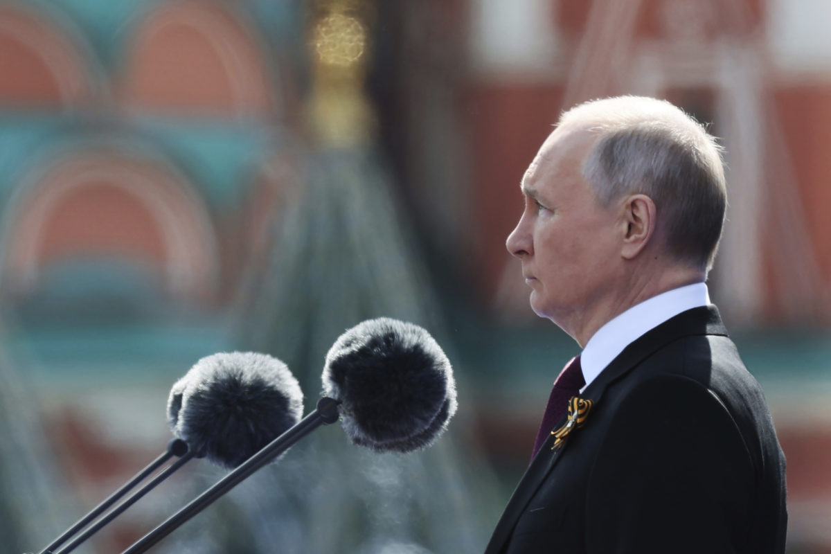 Vladimir Putin, Deň vítazstva, Moskva