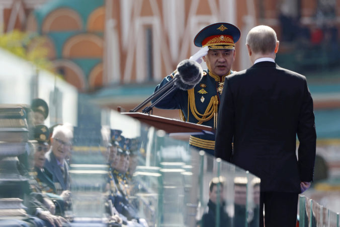 Sergej Šojgu Vladimir Putin, Deň vítazstva, Moskva