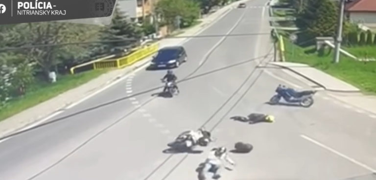 Zrážka motorkárov