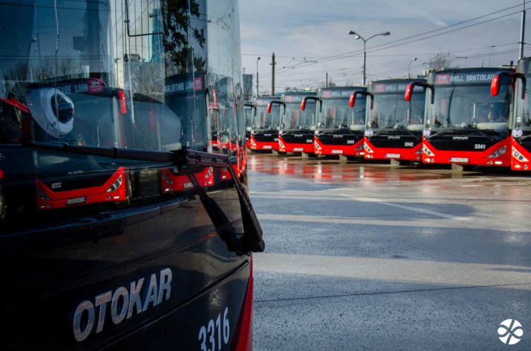 Dopravný podnik mesta Bratislava, MHD, autobusy MHD, Bratislava