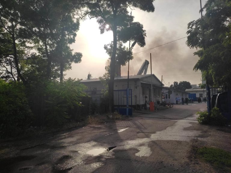 Požiar v Rovinke, hasiči