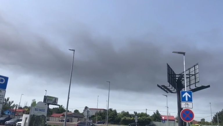 Požiar v Rovinke, hasiči