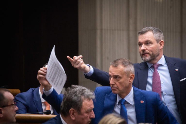 Peter Pellegrini. Richard Raši.