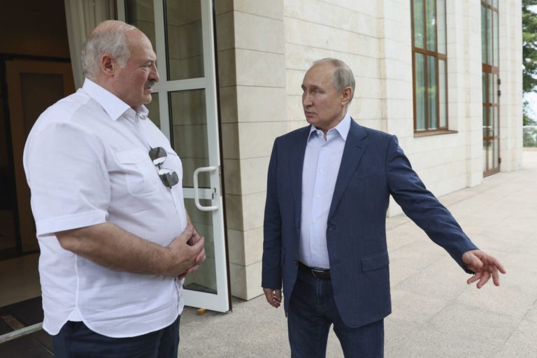 Aleksander Lukašenko, Vladimir Putin