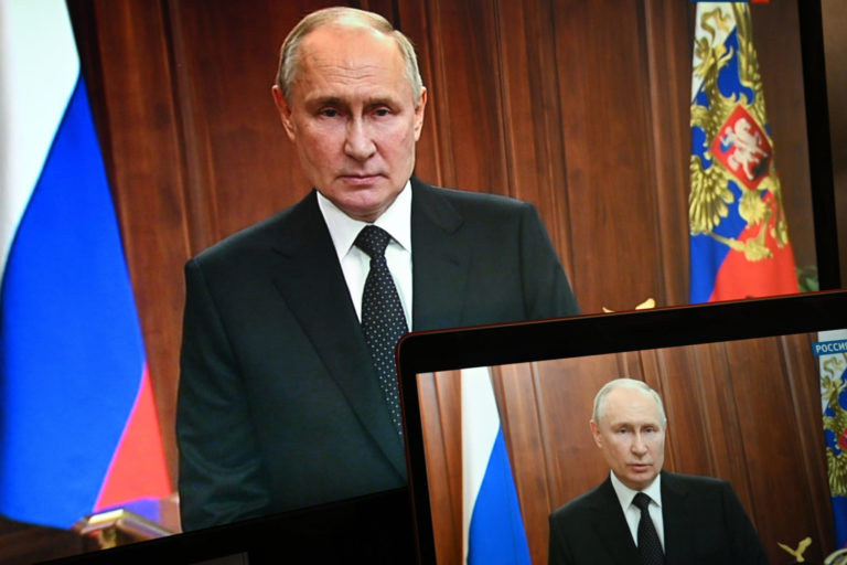 Vladimir Putin, prejav k národu