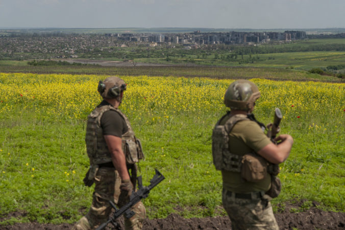 Bachmut, vojna na Ukrajine, ukrajinskí vojaci