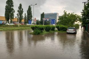 Bratislava, dážď