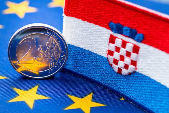 Chorvátsko, euro
