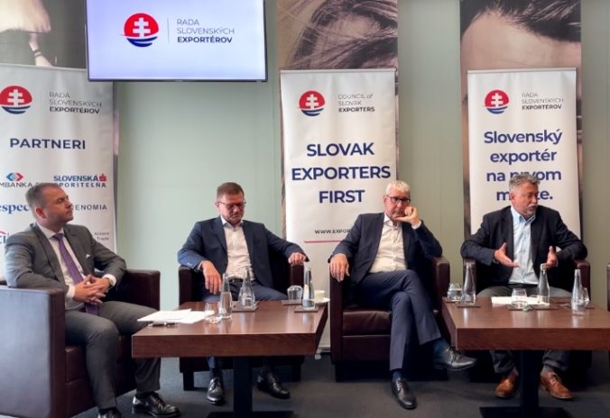 Debata na tému Rozvoj Slovenska prostredníctvom zahraničného obchodu