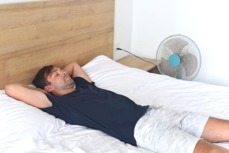 Oddych pri ventilátore