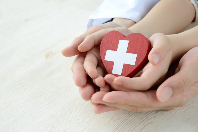 Medical concepts, safe support