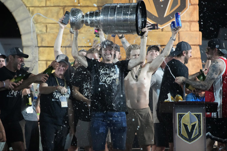 Golden Knights Parade Hockey