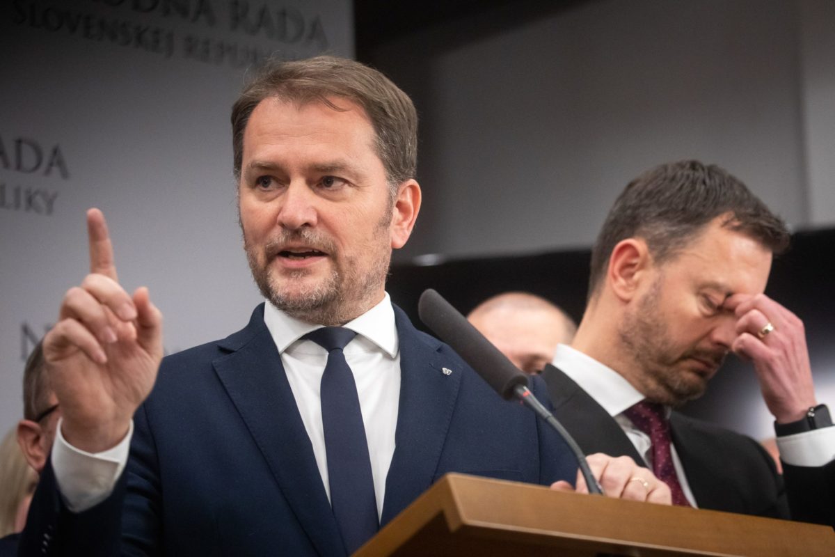 Igor Matovič, Eduard Heger
