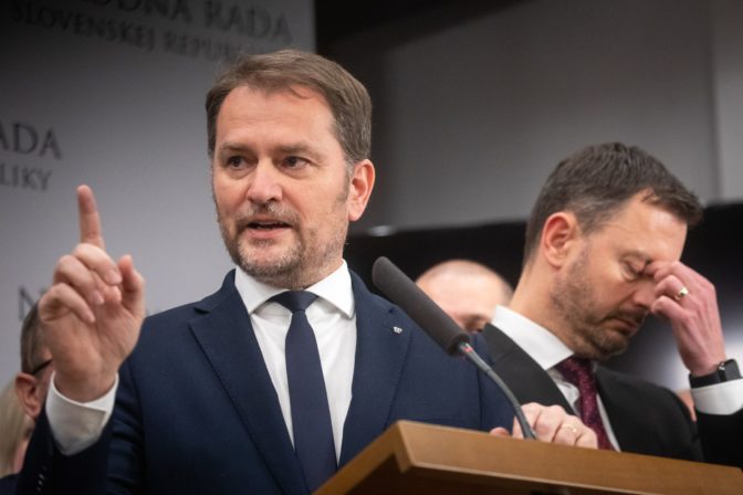 Igor Matovič, Eduard Heger