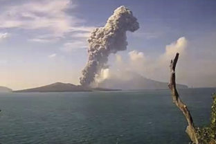 sopka Anak Krakatau