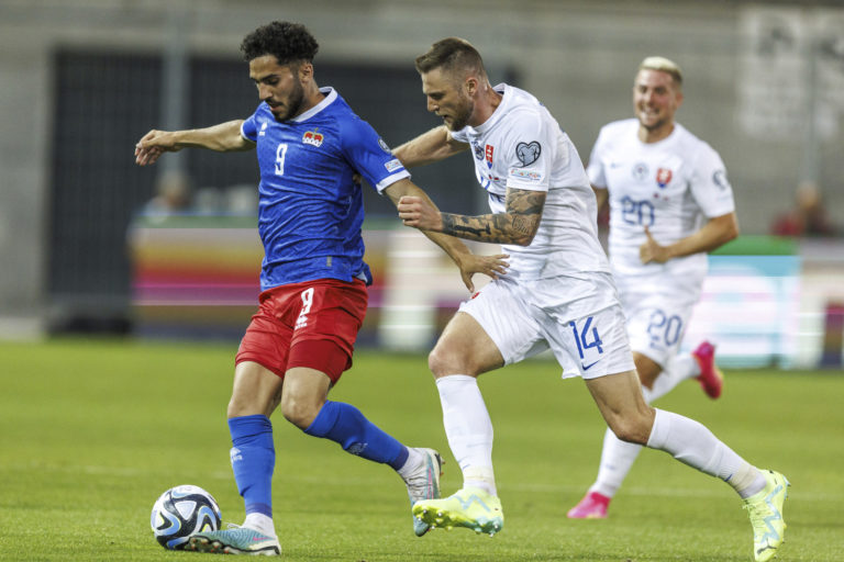 Zápas: Slovensko-Lichtenštajnsko vo Vaduze, Euro 2024