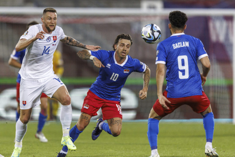 Zápas: Slovensko-Lichtenštajnsko vo Vaduze, Euro 2024