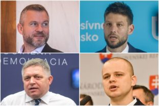 Pellegrini, Šimečka, Fico, Mazurek