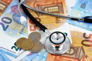 Peniaza, euro, zdravotníctvo