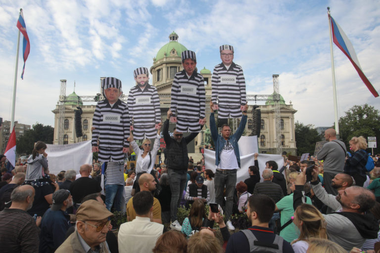 Serbia Protest