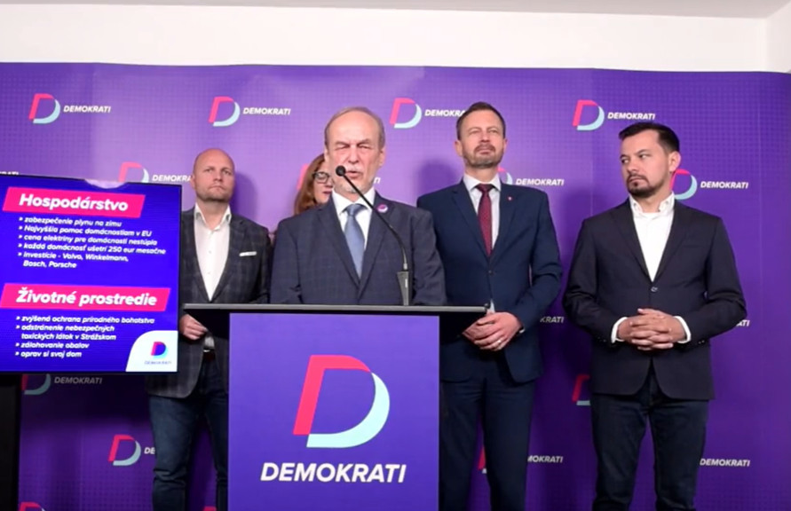 Demokrati, Branislav Sitár, Eduard Heger