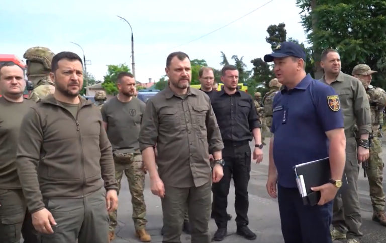 Volodymyr Zelenskyj, Cherson