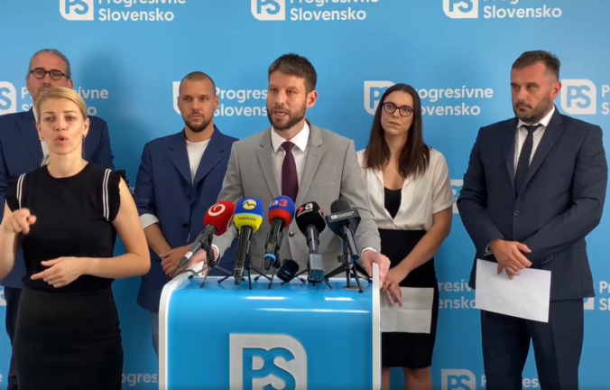 Progresívne Slovensko, Michal Šimečka, Michal Sabo, Tamara Stohlová, Michal Wiezik